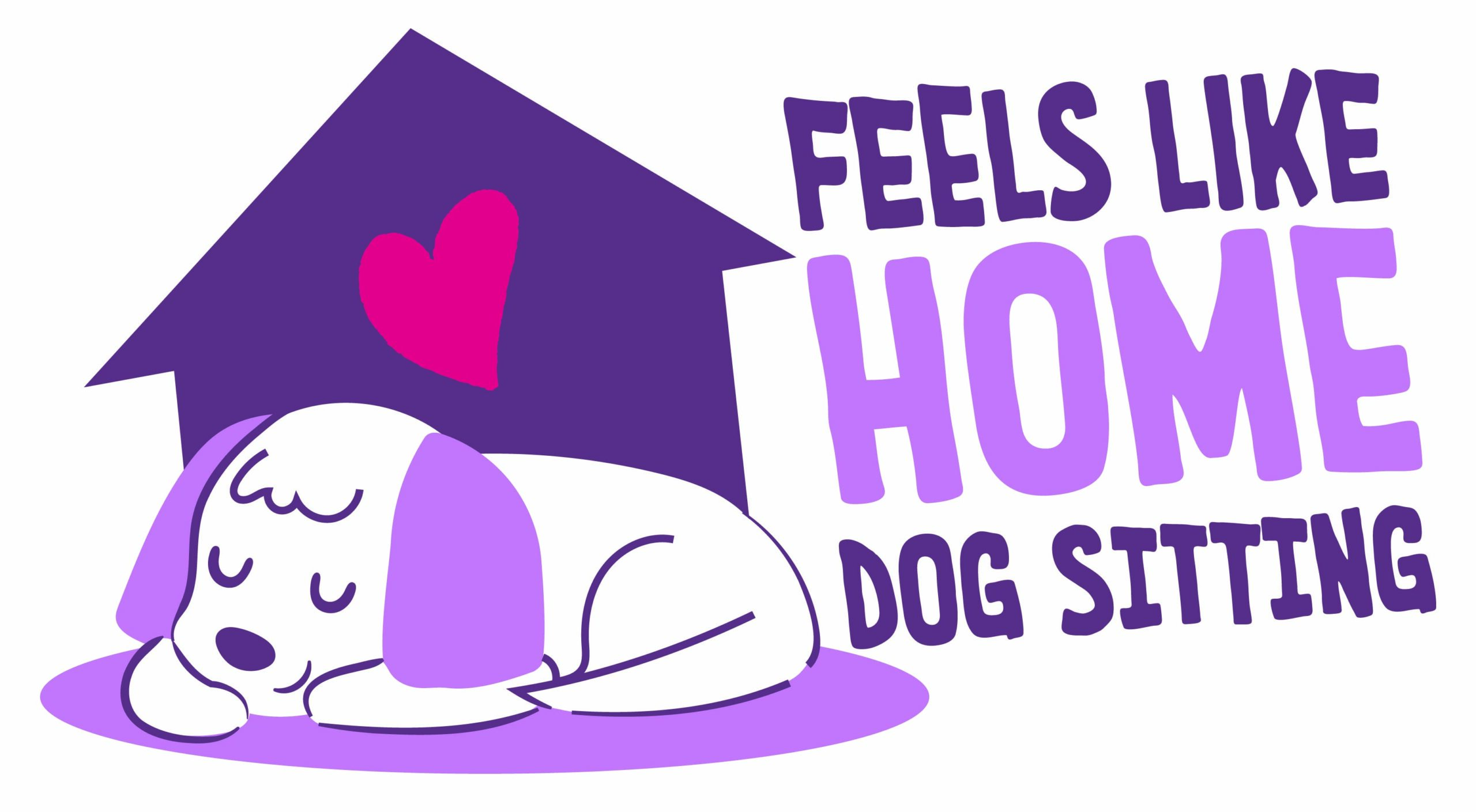 Feels Like Home Dog Sitting Winter Haven Florida Logo.